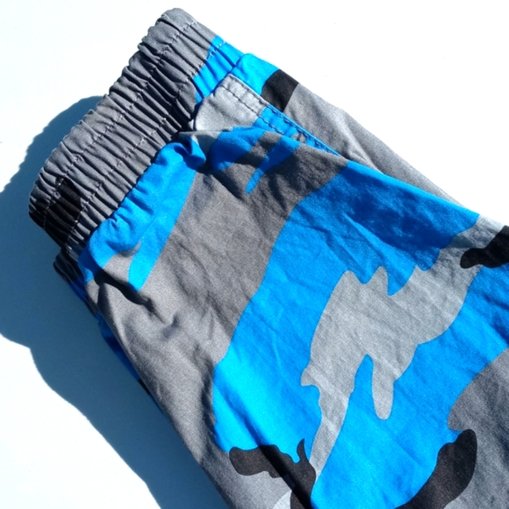 Ablanche Camo Blue Joggers Size XL Blue Gray - Picture 7 of 7